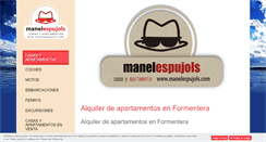 Desktop Screenshot of manelespujols.com